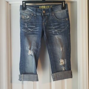 Hydraulic Jean Shorts. Brand New. Size 5/6.